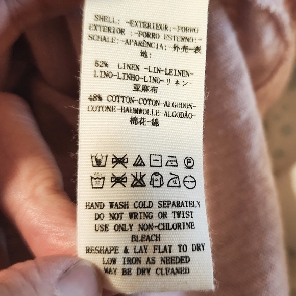 We The Free Anthropologie New To Town Tank Top Woman's XS Oversized Pink EUC - Picture 12 of 12